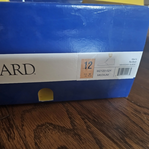 Men's Samuel Hubbard Brown Suede Low Boots Size 12 - Picture 9 of 9